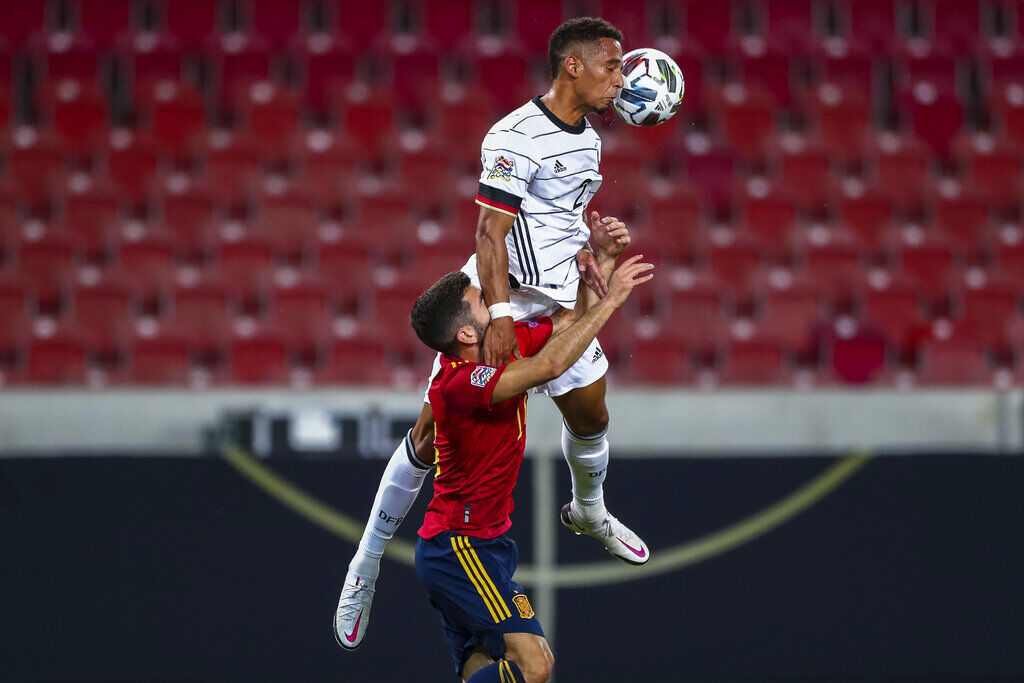APTOPIX Germany Spain Soccer Nations League